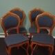 4 chaises Louis Philippe trèfle
