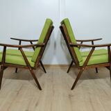Lounge chairs by Ton, Set of 2