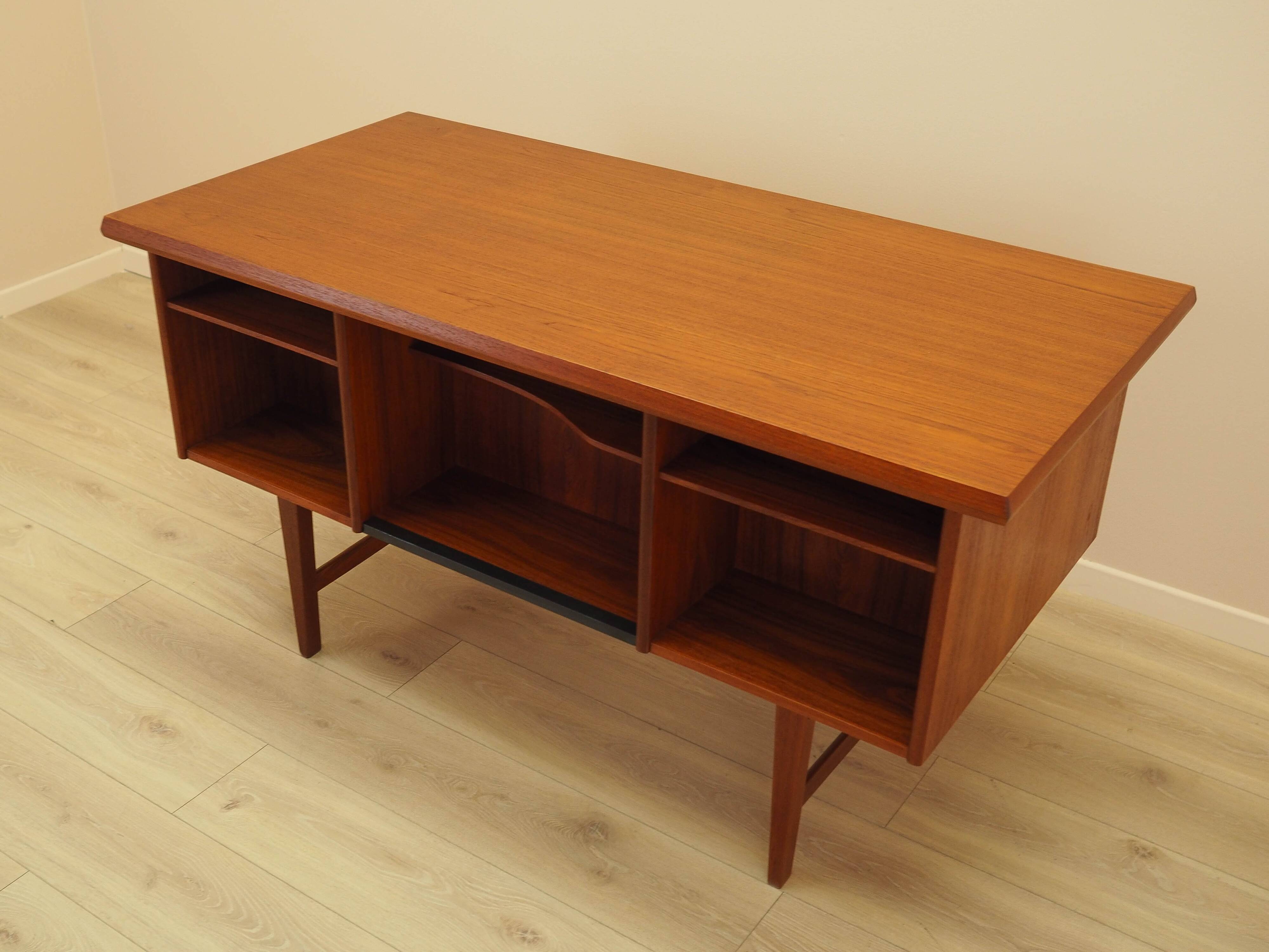 Teak desk, Danish design, 1970s, made in Denmark