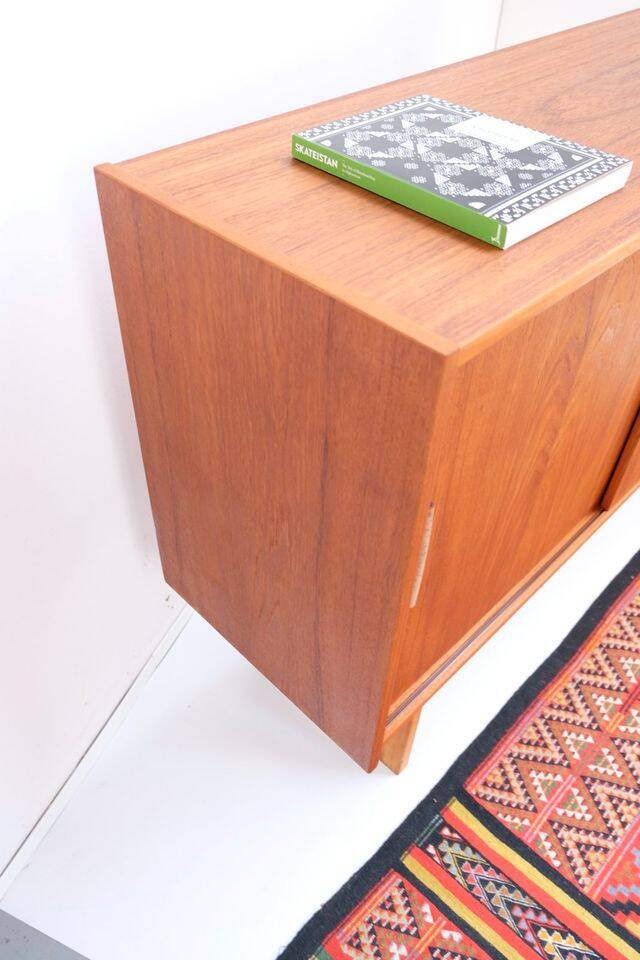 Teak buffet in retro vintage style from the 60s-70s.
