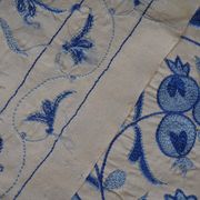 Hand-knotted rug, vintage Turkish rug 50x150 cm