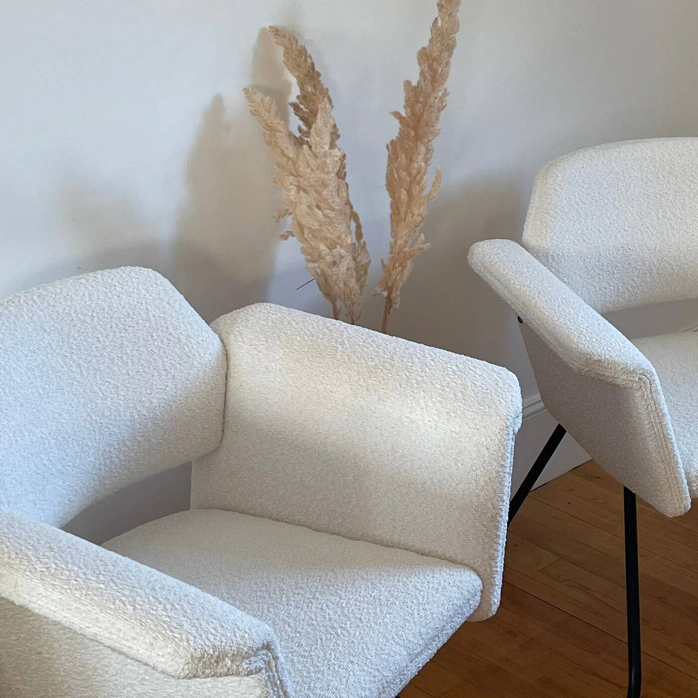 Vintage design armchair by Joseph André Motte for Steiner