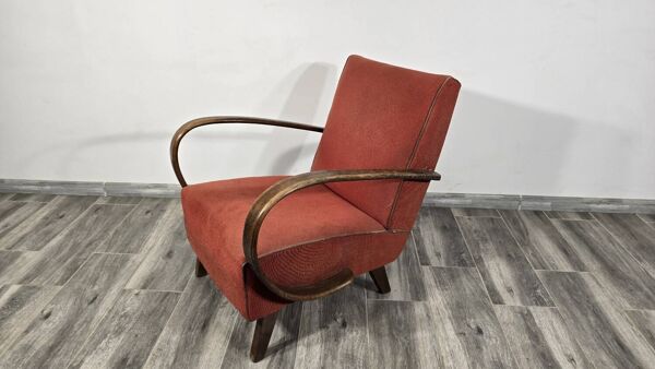 Fauteuil Art Déco par Jindrich Halabala