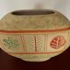 Vase vintage forme lentille