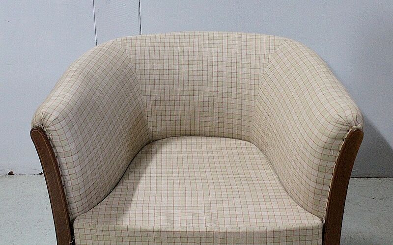 Mahogany armchair, Art Deco 1930