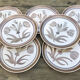 7 Longchamp stoneware plates
