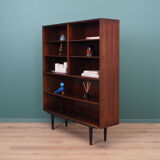 Rosewood bookcase, Danish design, 1960s, manufactured by Omann Jun