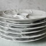 Pillivuyt white porcelain plates