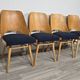 Dining Chairs by Radomir Hoffman for Ton, 1950s, Set of 4