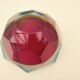 Sunk dish - Murano blown glass, Italy 1960