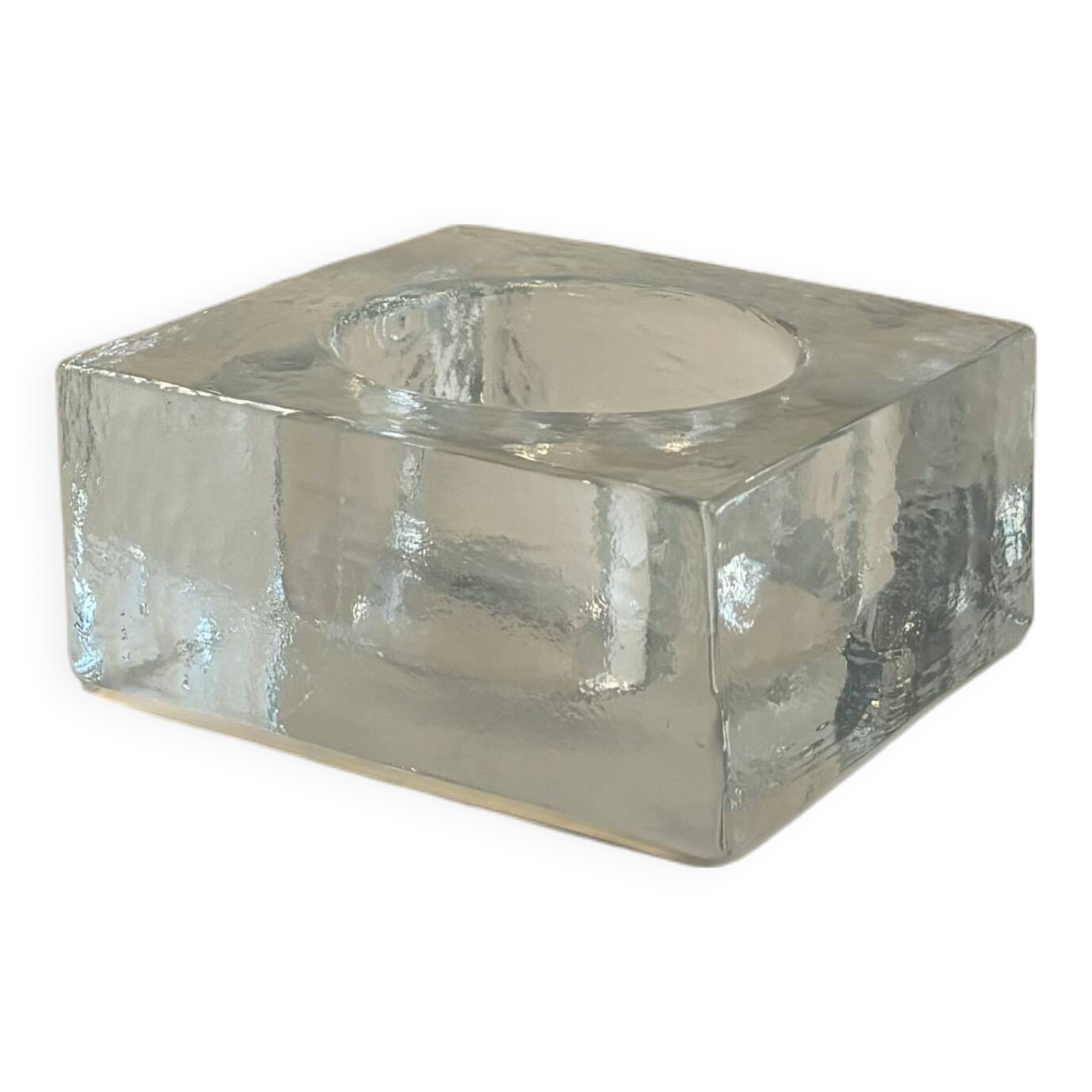 Vide poche en verre vintage