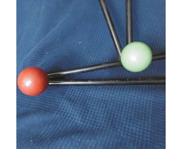 Coat Rack By Roger Feraud Vintage Modernist Colored Ball 50 60 Selency Coat Rack By Roger Feraud Vintage, Colored Ball Coat Rack