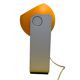 Paire de lampes Space Age eyeball orange par Massive Belgique