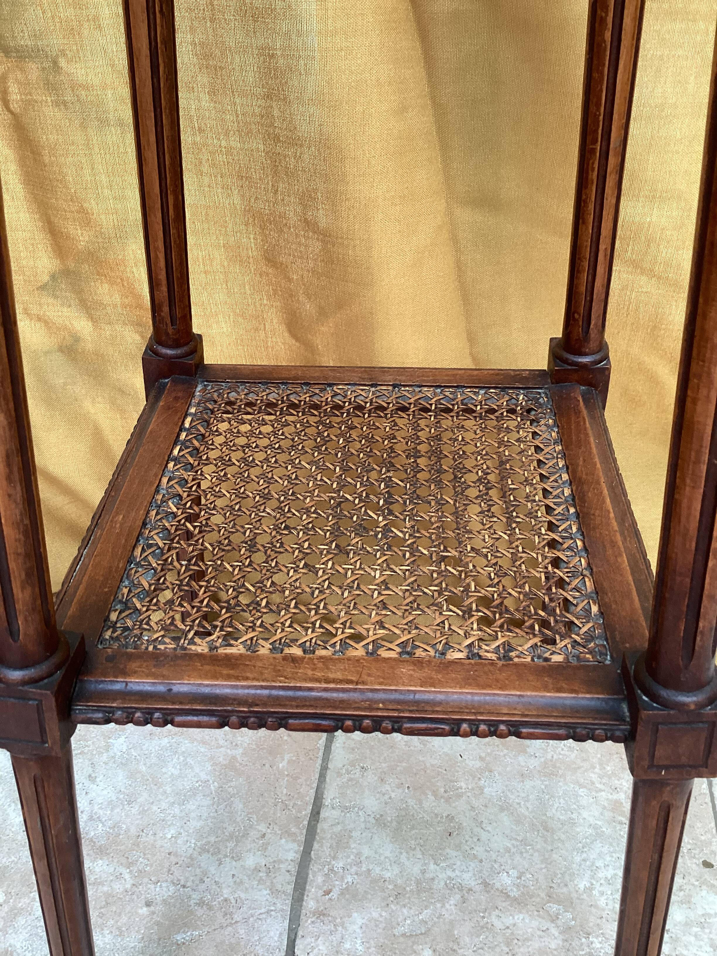 Art Deco wooden console table dimensions: height - 107 cm - width - 38 cm -
