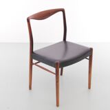 Scandinavian chair in Rio rosewood by Kai Lyngfeldt-Larsen for Søren Willadsen