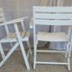 Paire de fauteuils de jardin pliants