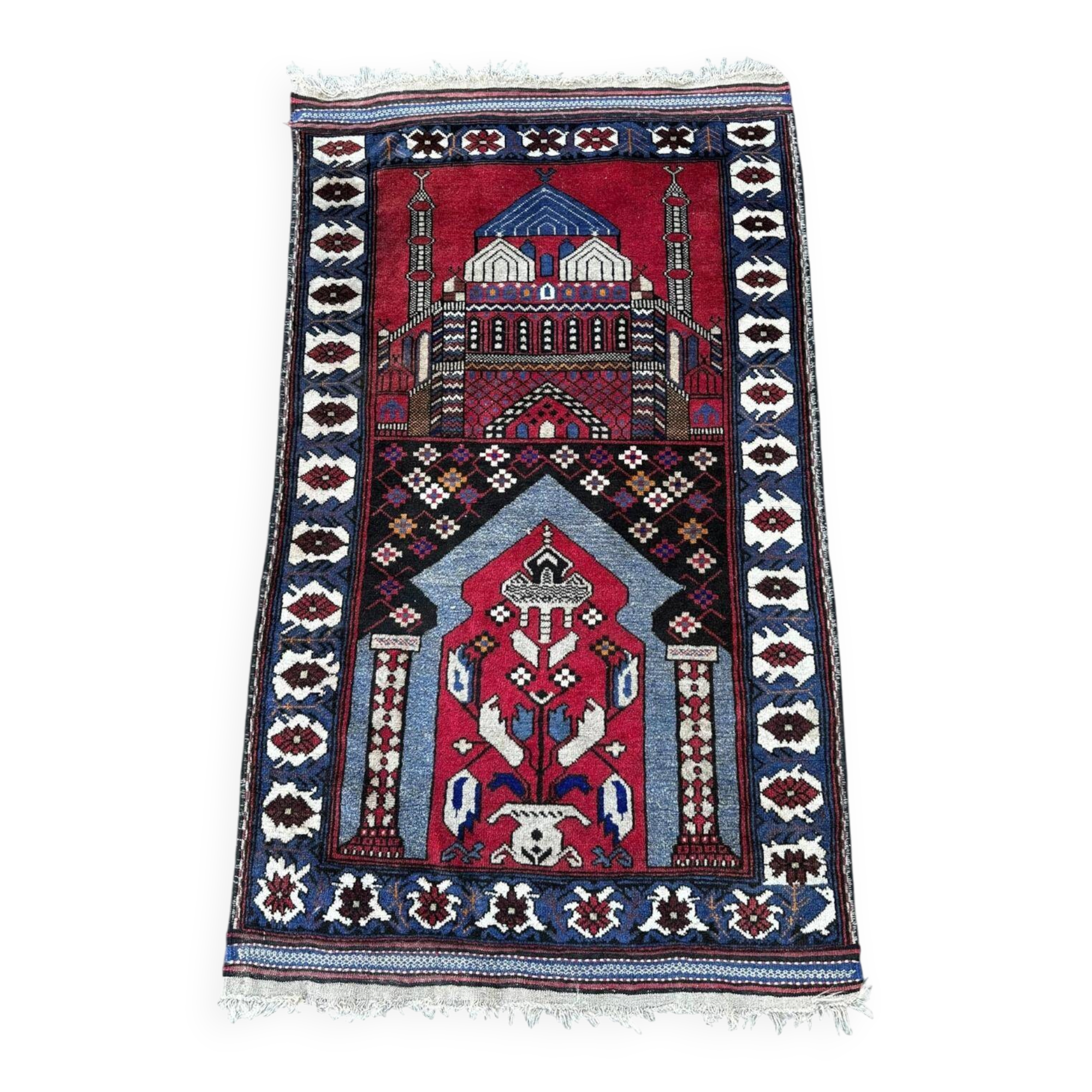 Tapis persan fait main 145cm x 90cm