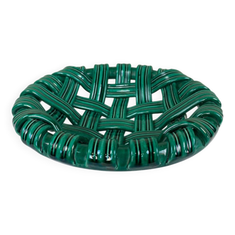 Braided ceramic cup