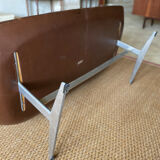 2 office armchairs + Settee / Swan sofa by Arne Jacobsen for Fritz Hansen, original leather