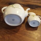 Teapot and milk jug