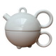 Teapot and cup from the vintage postmodern German Fantasia series by Matteo Thun for Arzberg, 1980s, set of 2.