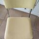Chaise de bureau en acier chromé Italie 1960s