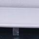 white glazed ceramic wall shelf from the 60s