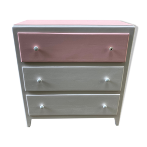 Commode années 50 rose