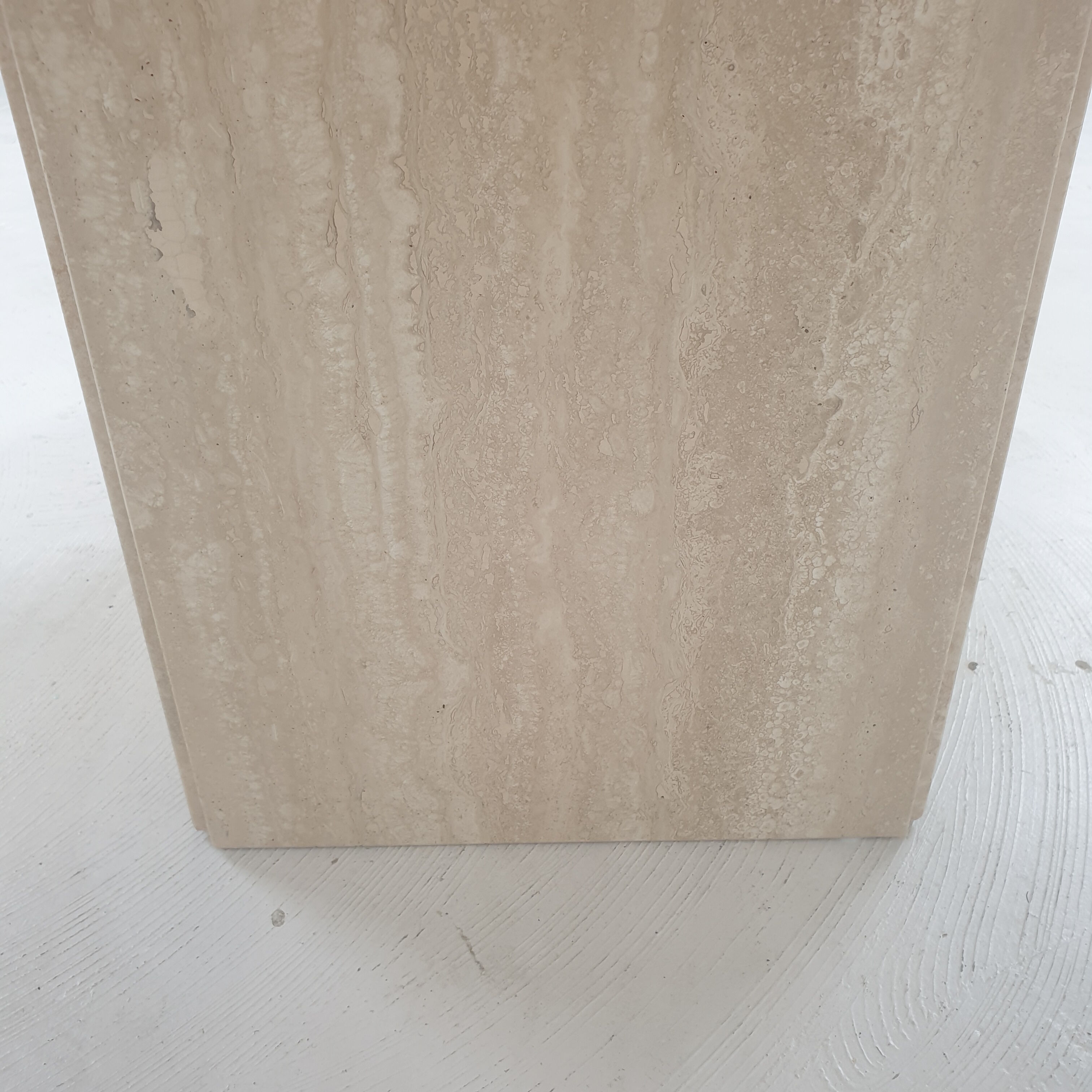 Italian Travertine Coffee Table, 1980's