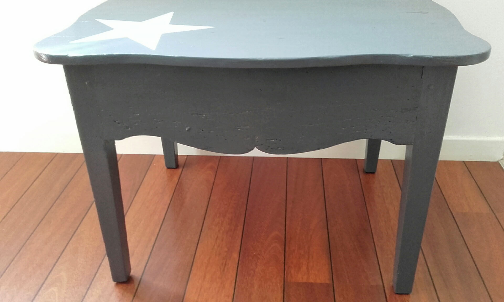 Table low revamped old