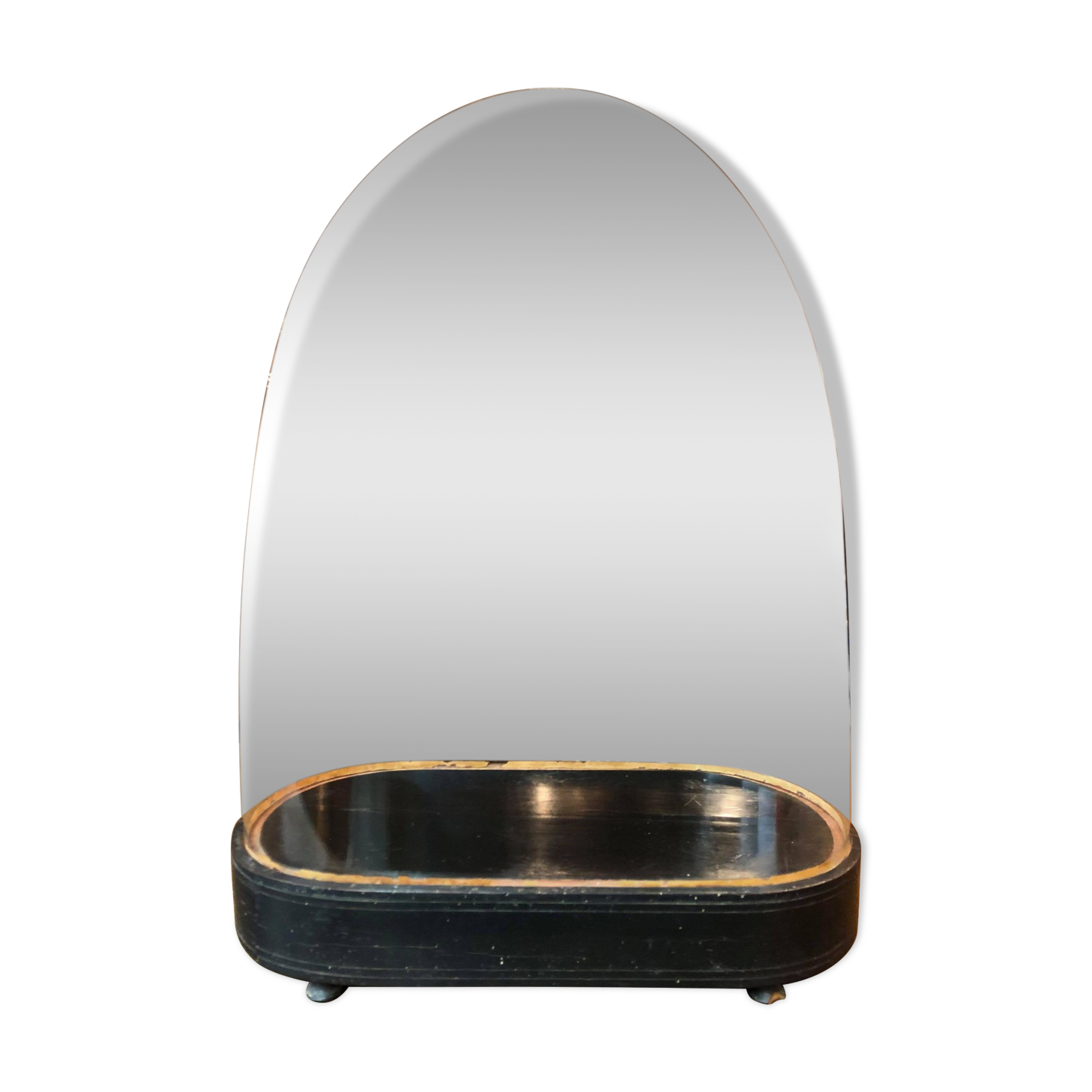 Former Napoleon III wedding globe in blown glass