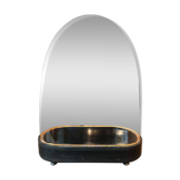 Globe de mariée Napoléon III en verre soufflé