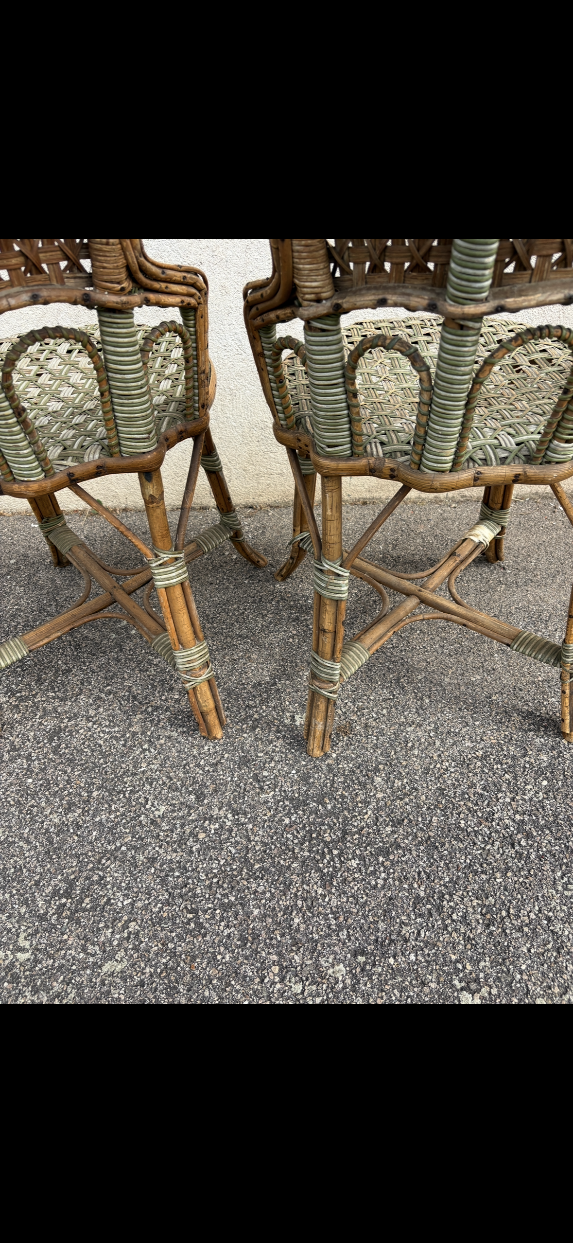 Wicker garden furniture 1920