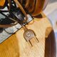 Wood and wool lamp