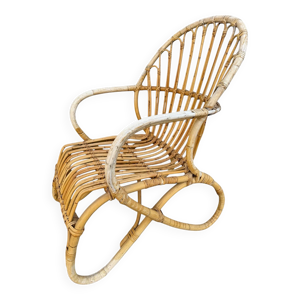 Fauteuil en rotin des