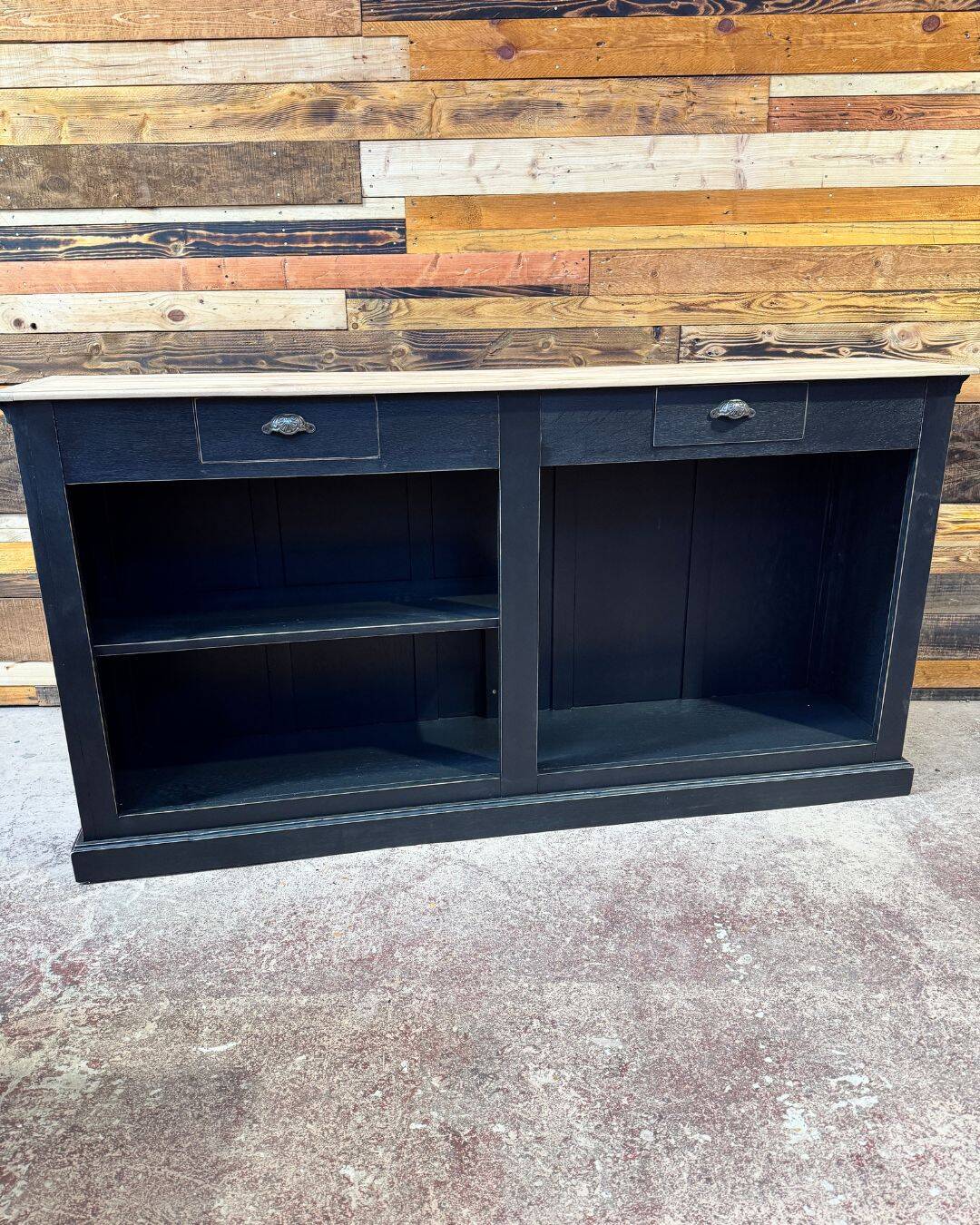 Vintage workshop furniture revamped from the 1950s.