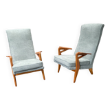 Pair of vintage armchairs