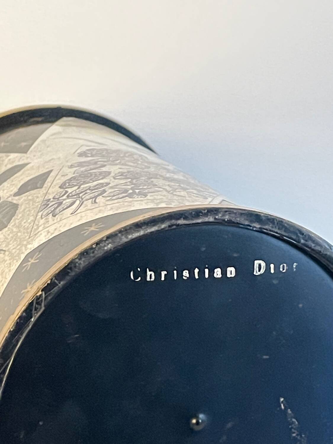 Christian Dior vintage house basket