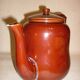 Very large brown ceramic coffee maker