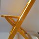 Children's folding wooden chair