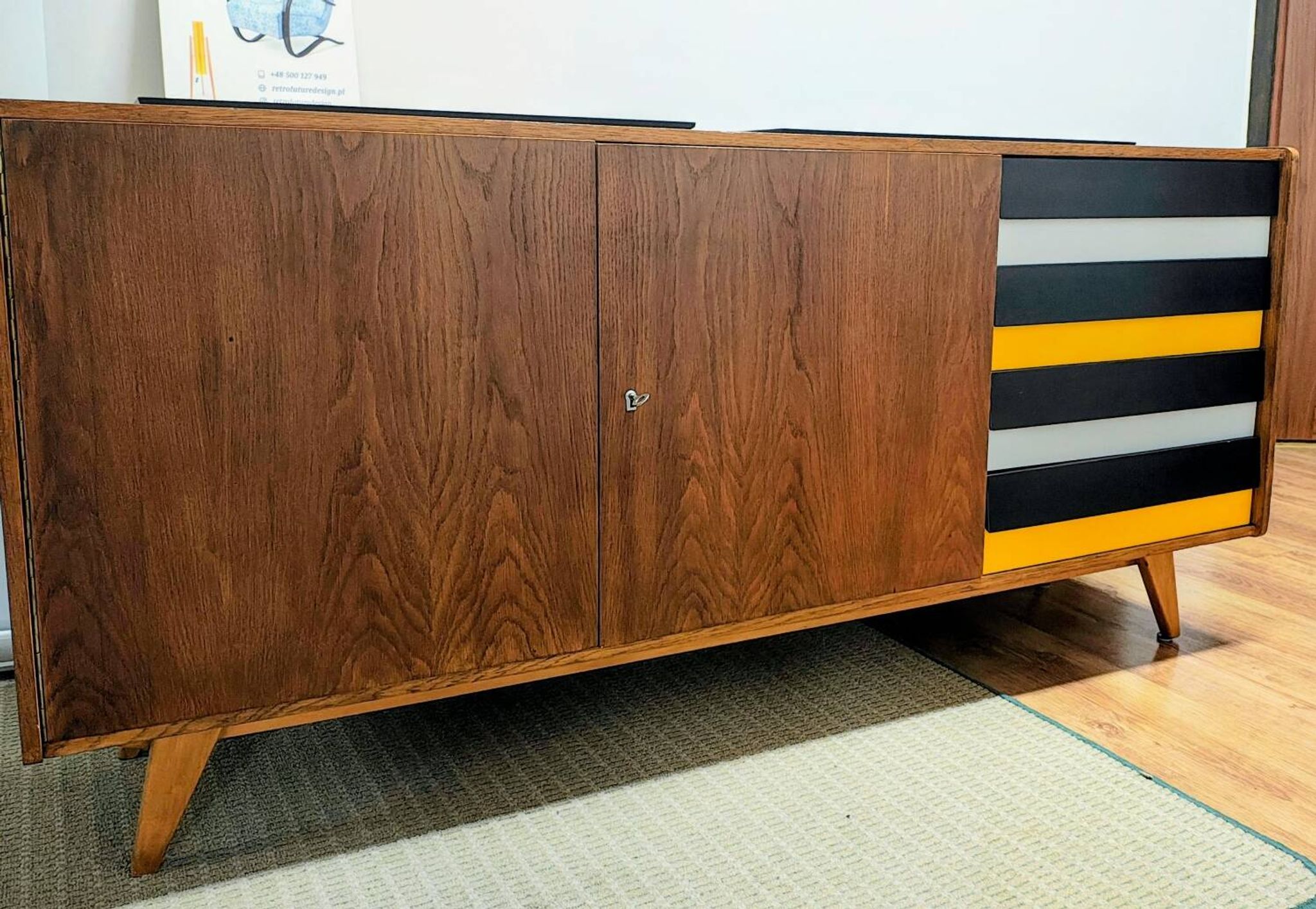 Sideboard by J. Jiroutek for Interier Praha, Czechoslovakia, 1960s