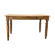 Table de ferme en chêne pied tournés