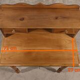 Petit Bureau à Gradin en Merisier Blond, style Louis Philippe – Fin XIXe