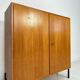 1960s Small Vintage Teak Dresser with Metal Legs