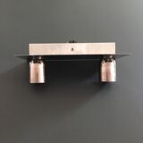 Italian stainless design sconce