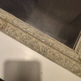 Carved mirror