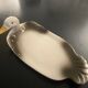 1 duck-shaped ceramic foie gras dish