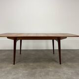 Scandinavian extendable teak table, 60s