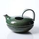 Glazed stoneware jug/pourer/watering can, vintage La Borne craftsmanship.
