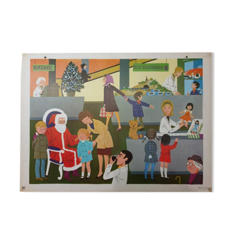 Vintage School Poster - School Poster